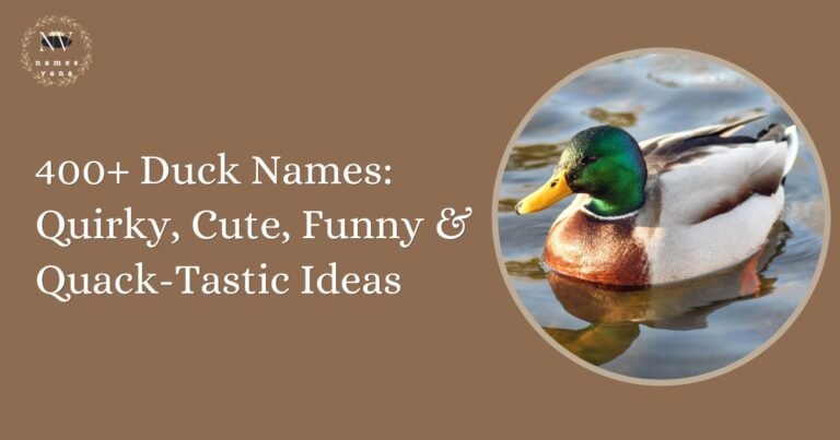 Duck Names