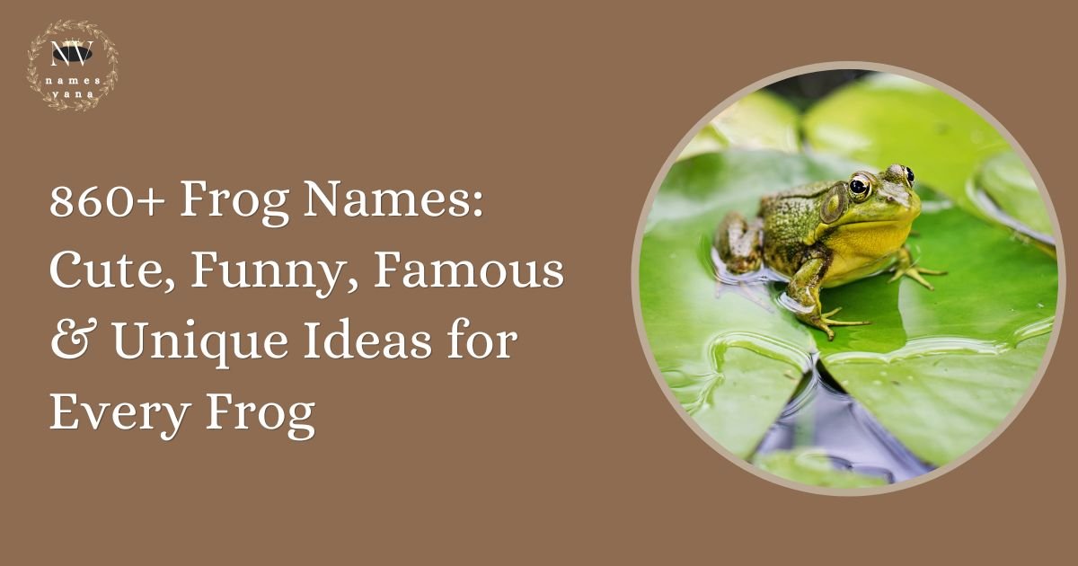 Frog Names