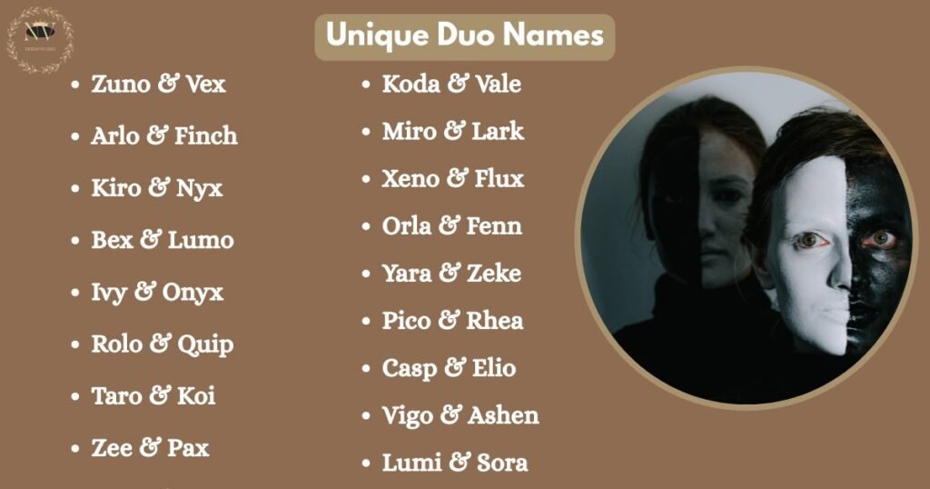 Unique Duo Names