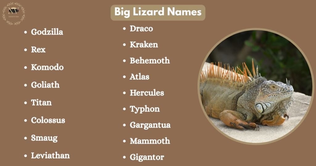 Big Lizard Names