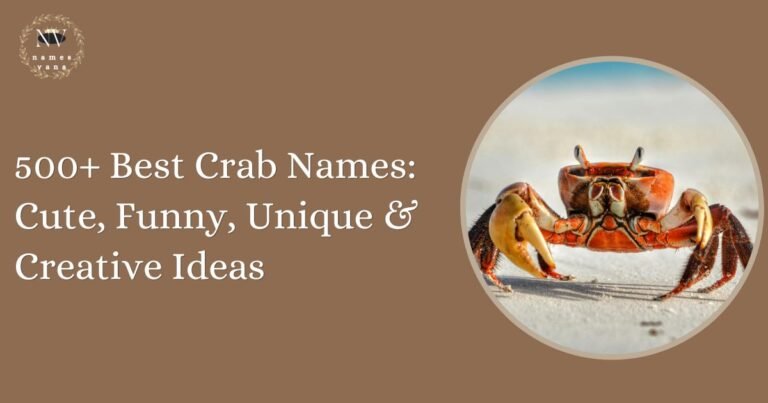 Crab Names
