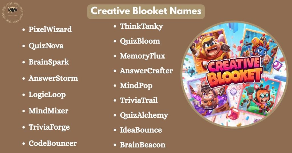 Creative Blooket Names