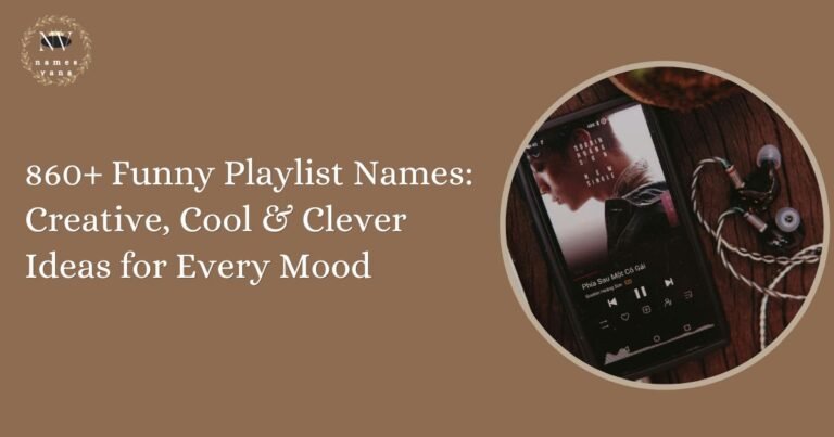 Funny Playlist Names