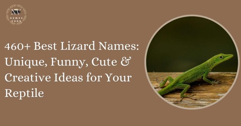 Lizard Names