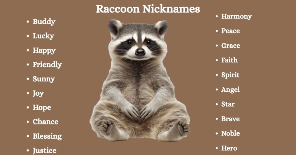 Raccoon Nicknames