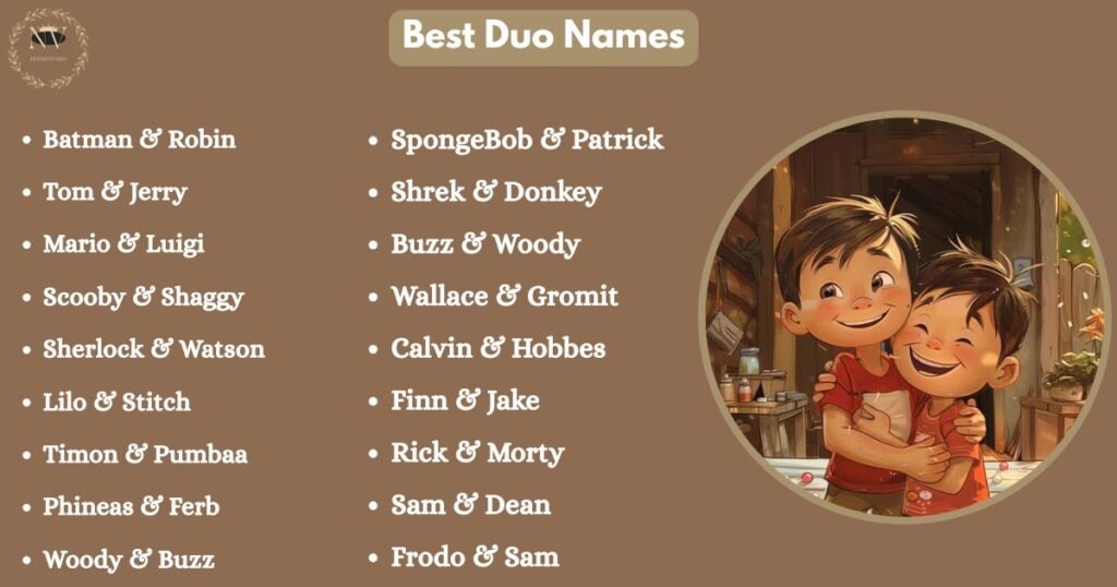 Best Duo Names