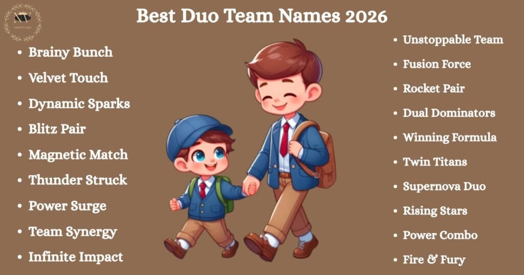 Best Duo Team Names 2026