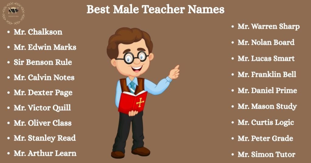 Best Male Teacher Names