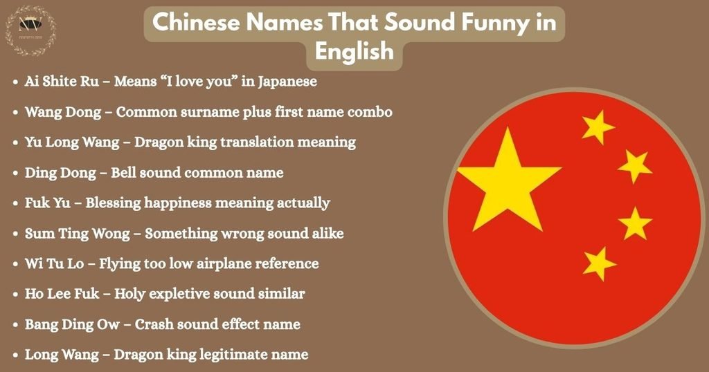 Chinese Names That Sound Funny in English