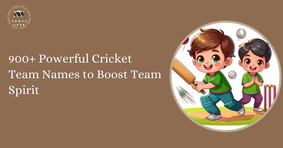Cricket Team Names