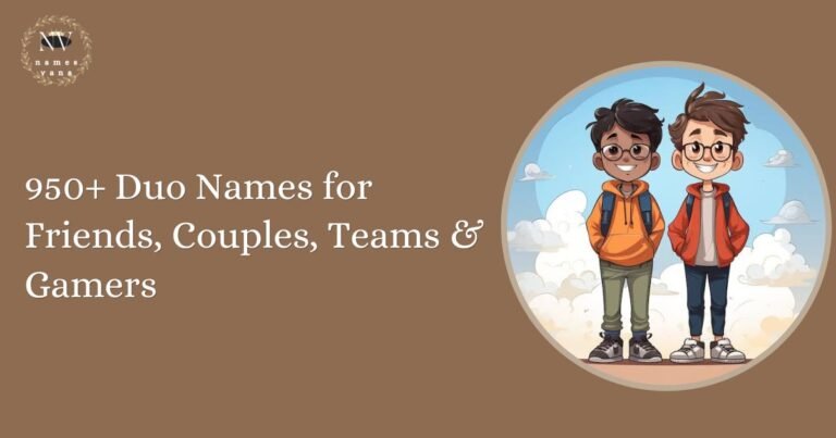 Duo Names