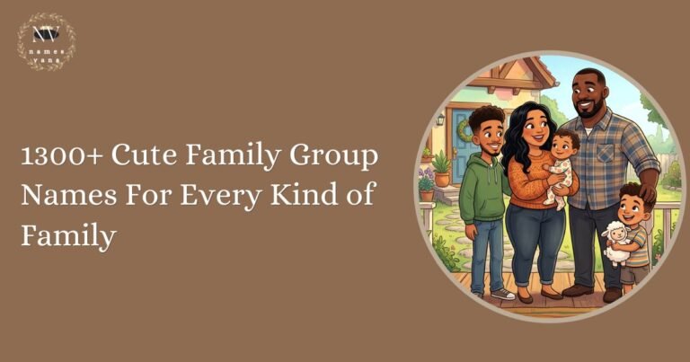 Family Group Names