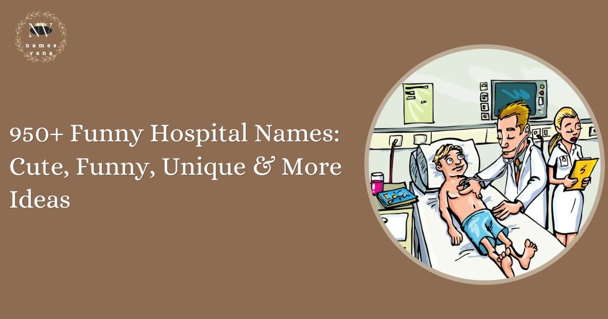 Funny Hospital Names