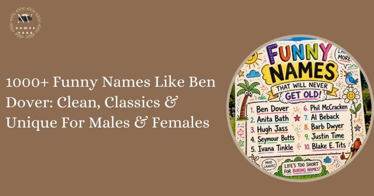 Funny Names Like Ben Dover
