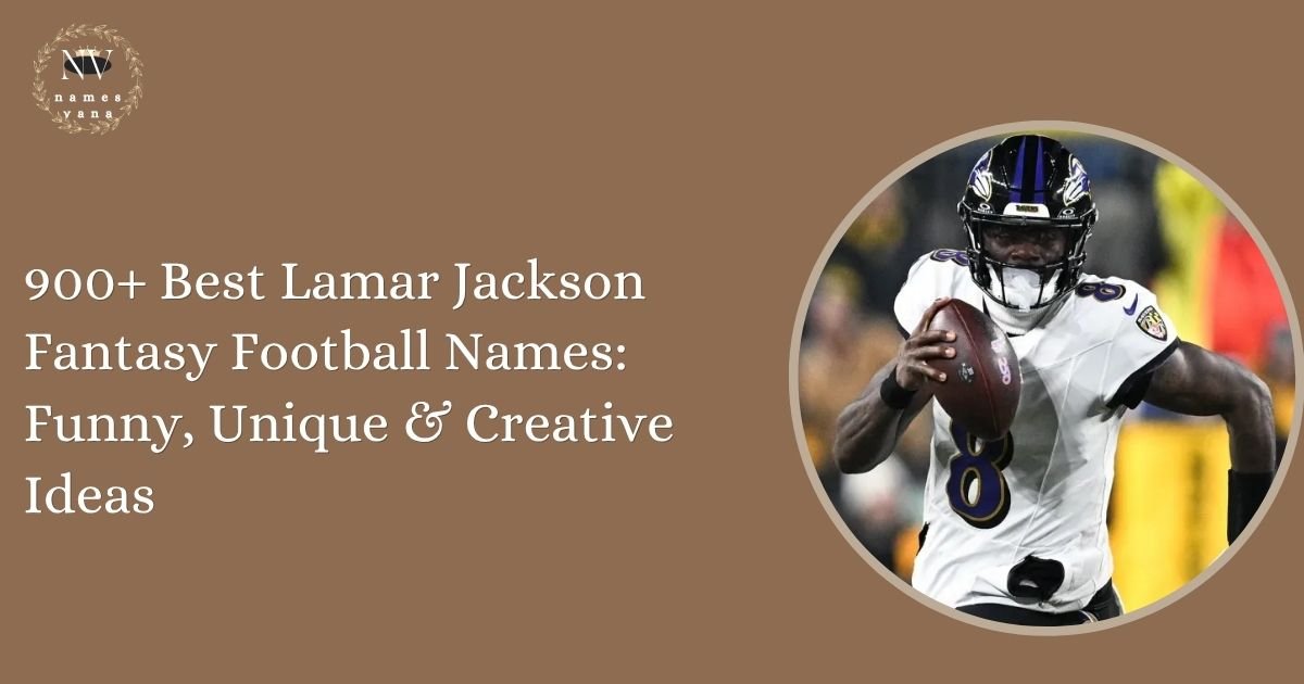 Lamar Jackson Fantasy Football Names