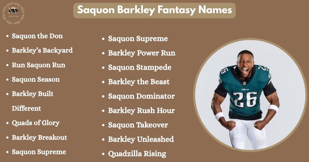 Saquon Barkley Fantasy Names