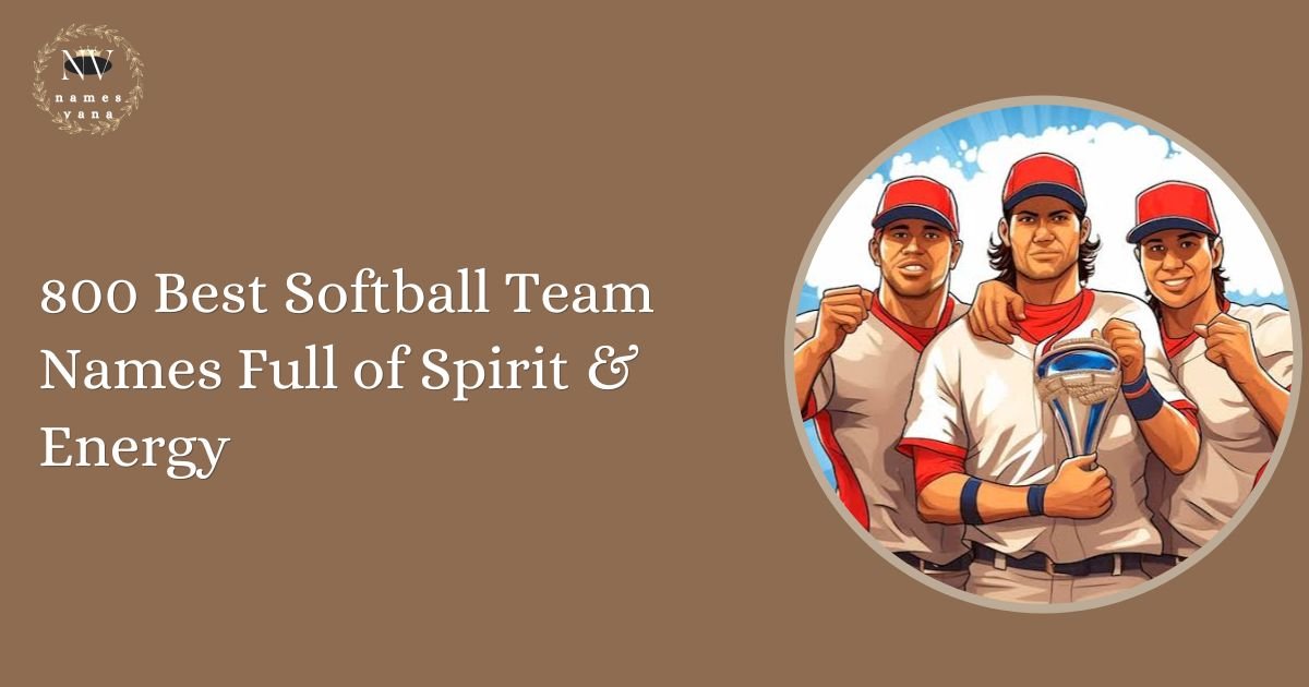 Softball Team Names