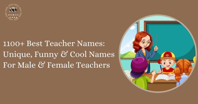 Teacher Names