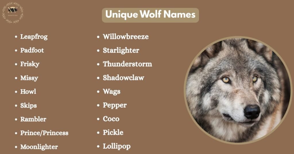 Unique Wolf Names