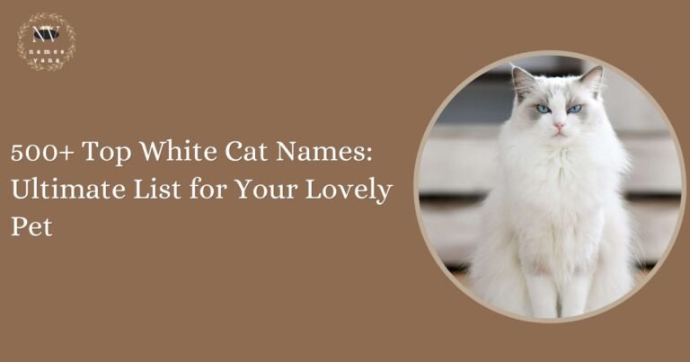 White Cat Names