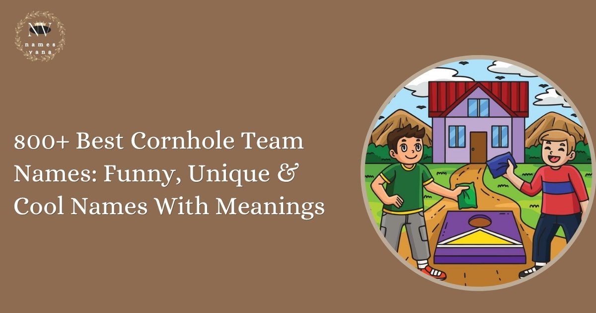 Cornhole Team Names