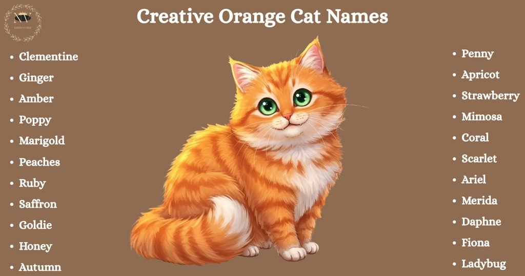 Creative Orange Cat Names
