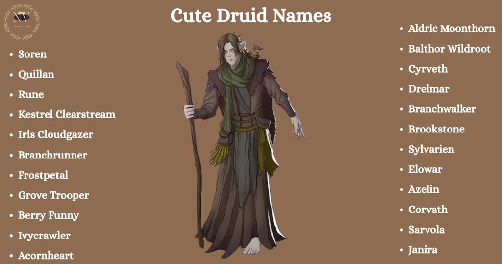 Cute Druid Names