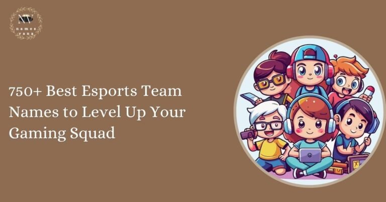 Esports Team Names