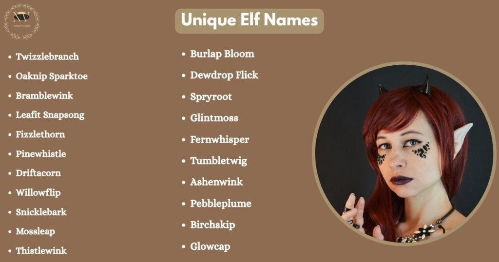 Unique Elf Names