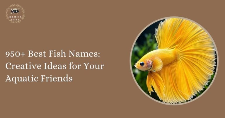 Fish Names