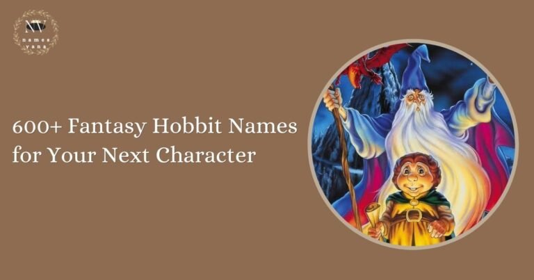 Hobbit Names